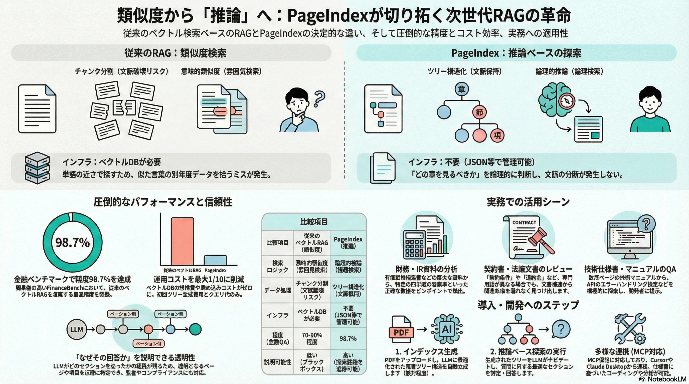 PageIndex - 推論ベースRAG 2.0