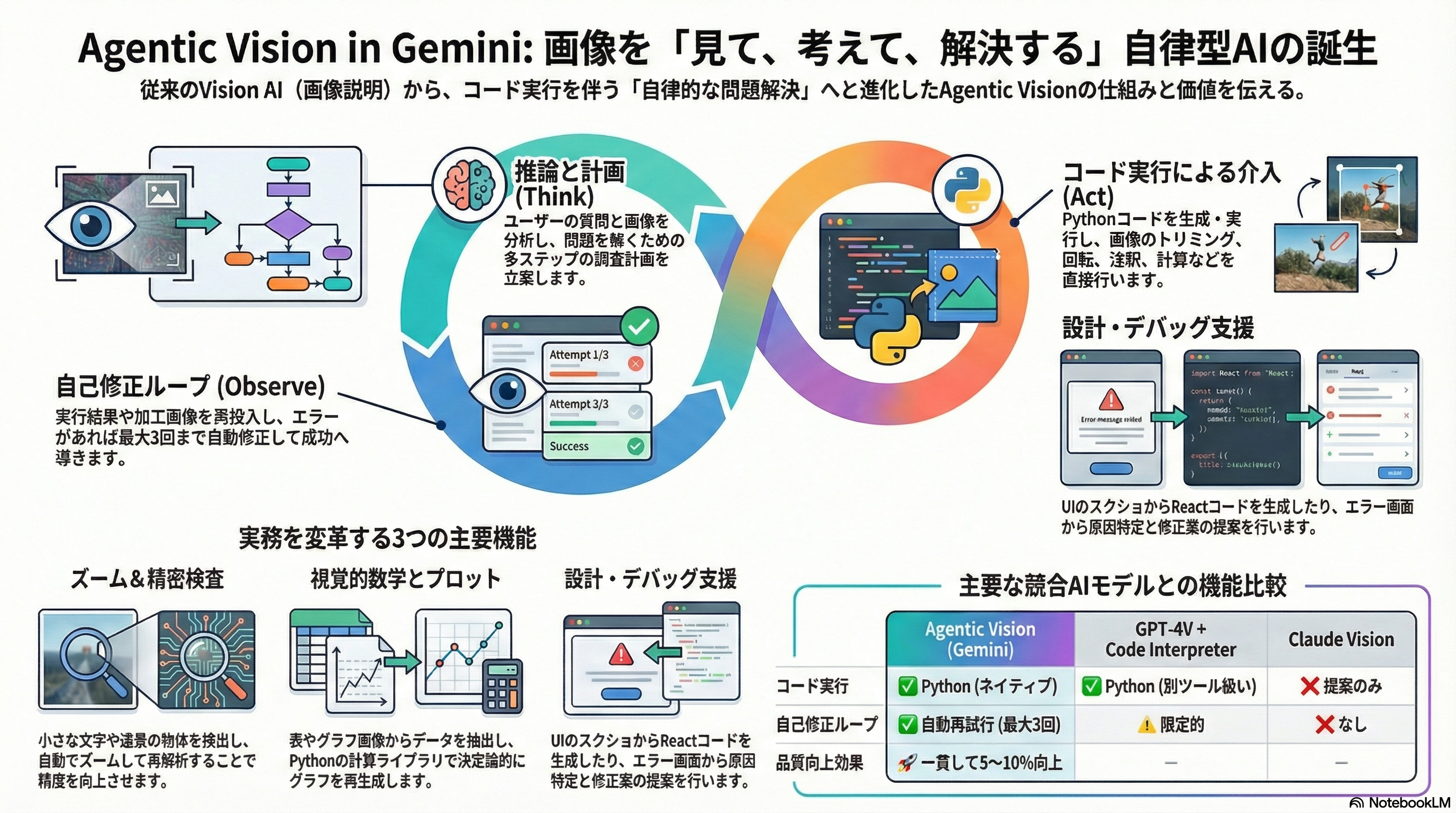 Agentic Vision in Gemini - 自律型AIの新境地