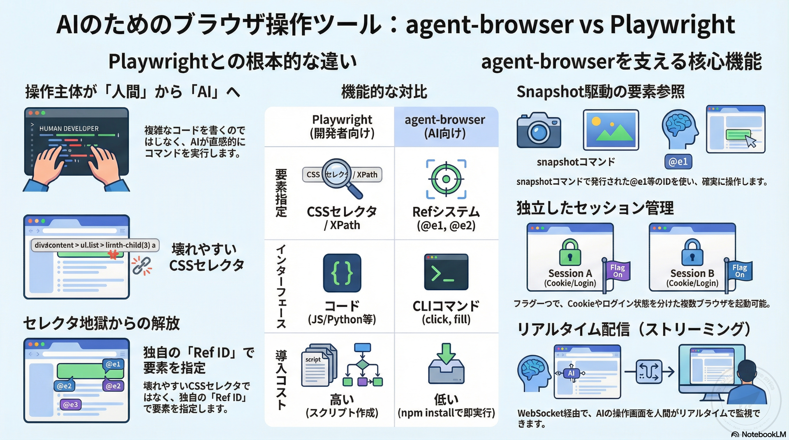 agent-browser - AIエージェントのためのブラウザ操作CLI