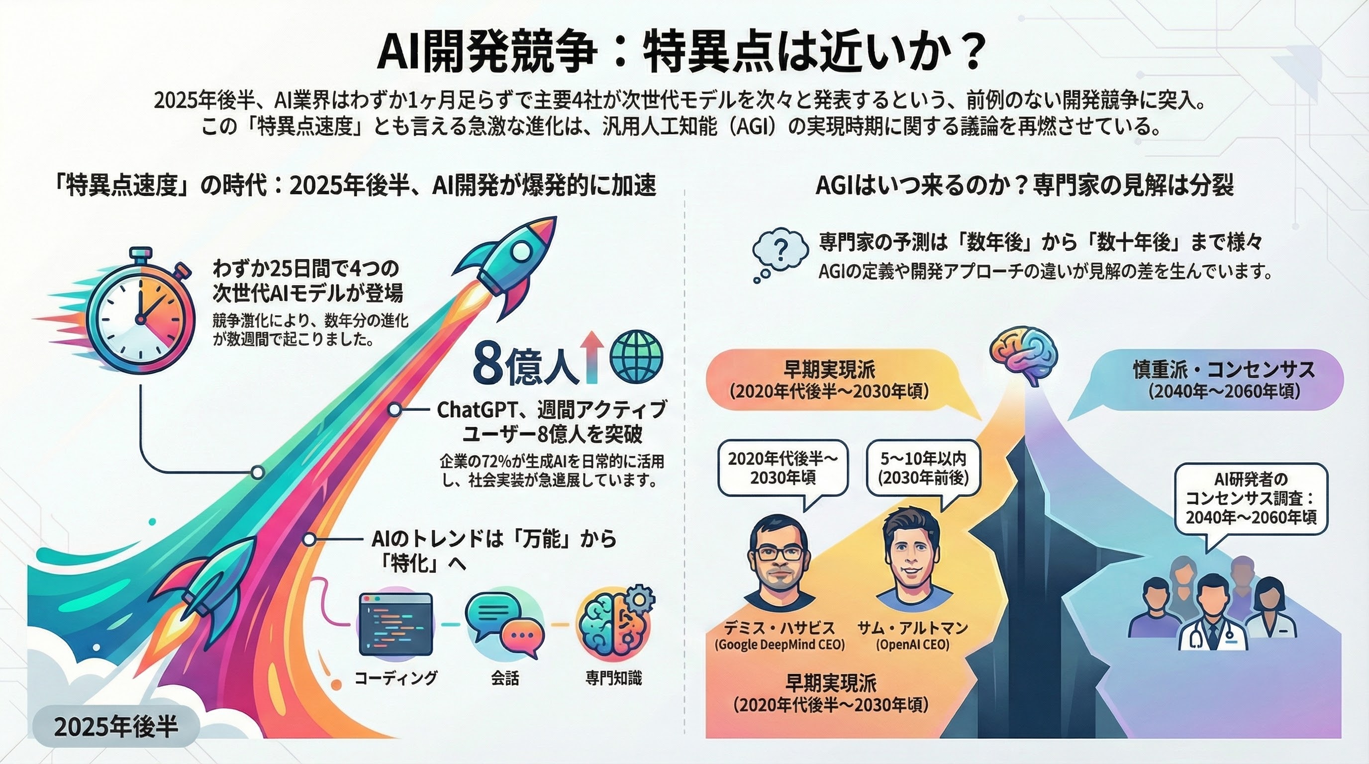 AGI Frontier 2025 Visual