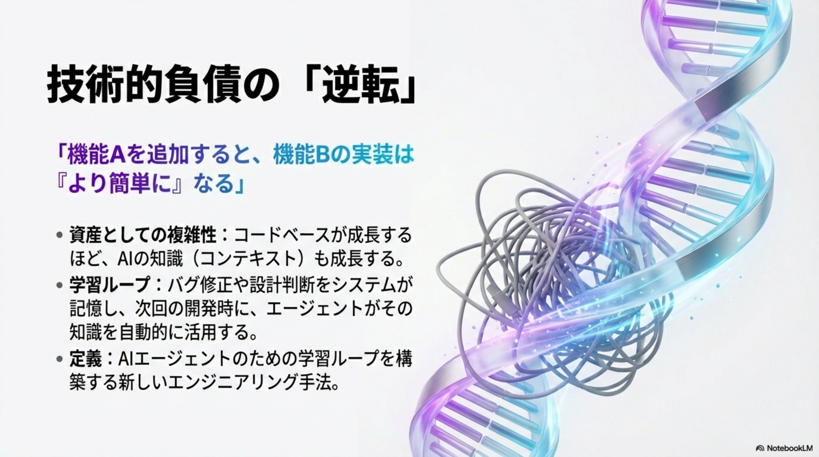 技術的負債の逆転