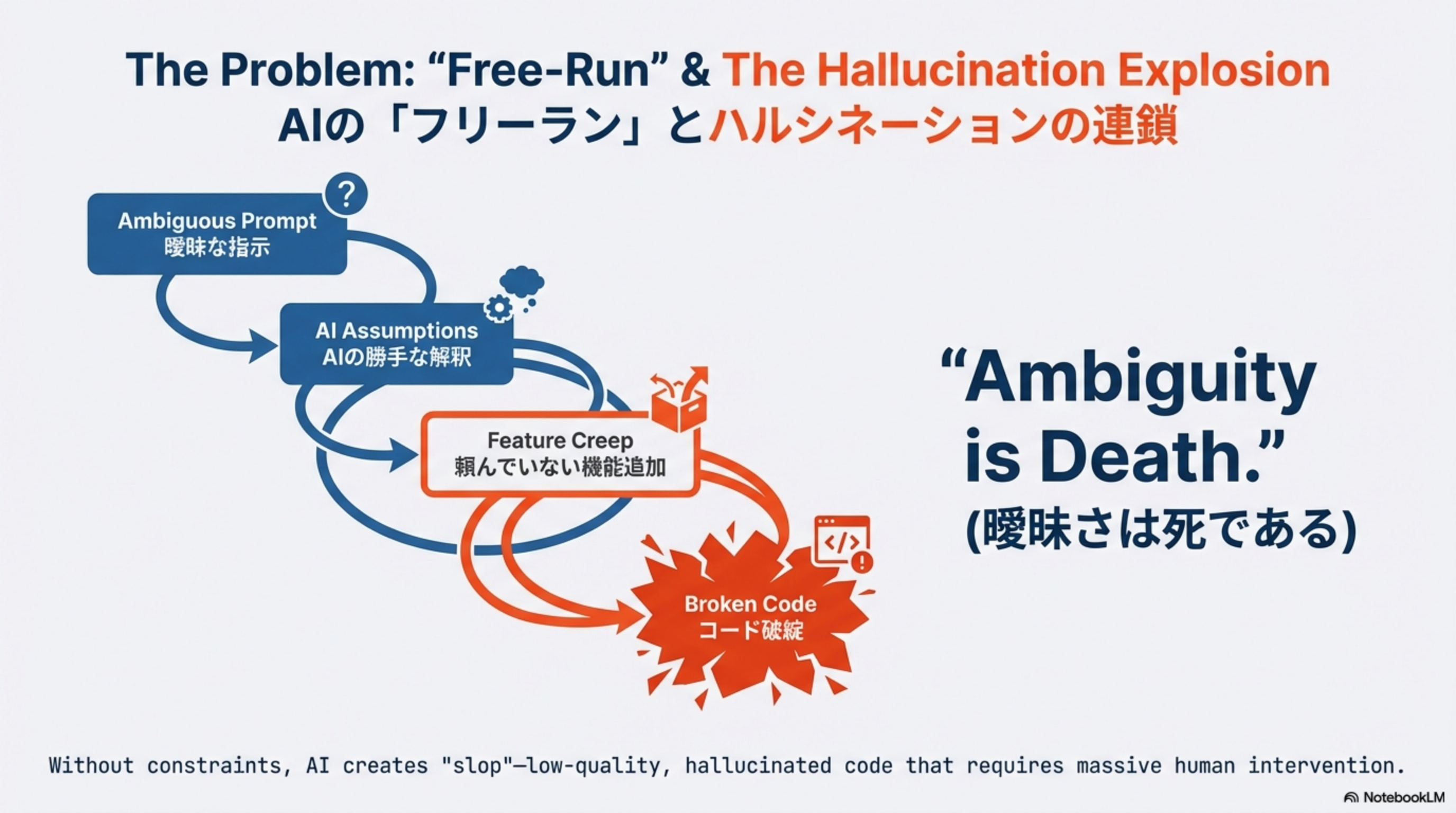 フリーランとハルシネーションの連鎖